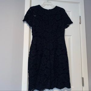 Lauren Ralph Lauren Navy Lace Cocktail Dress Size 12